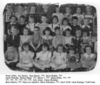 Lincoln School  1953-54 1st grade